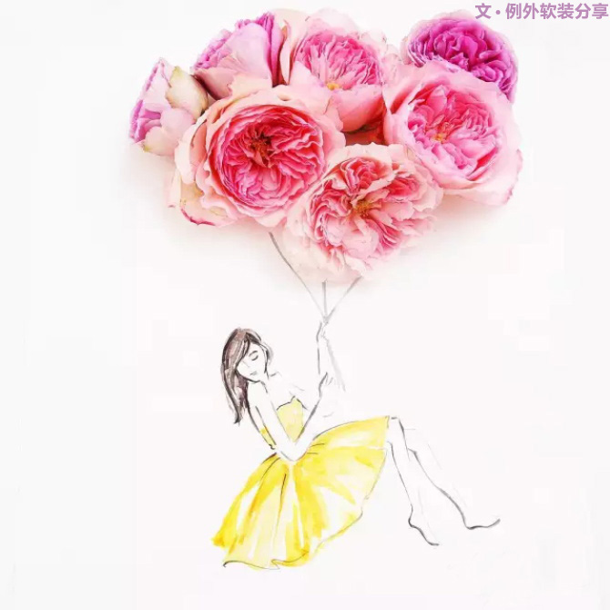 這位姑娘穿上春裝，美哭了