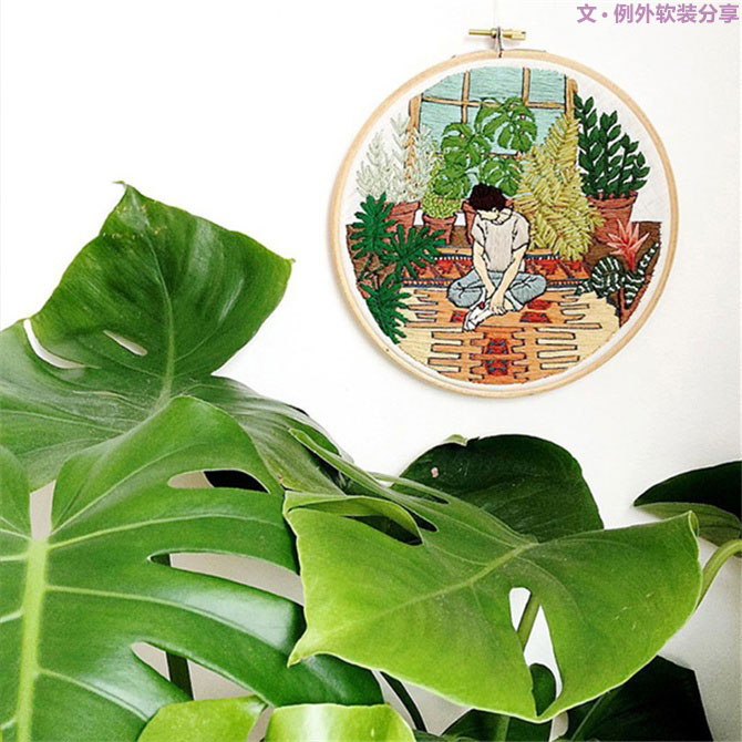 這樣的植物新玩法，你絕對沒見過，不看后悔！-別墅設(shè)計,軟裝設(shè)計,室內(nèi)設(shè)計,豪宅設(shè)計,深圳例外軟裝設(shè)計公司