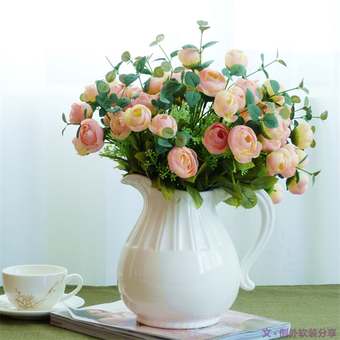 不會(huì)插花怎么了？這不是重點(diǎn)，反正這些花器插什么都美！-別墅設(shè)計(jì),軟裝設(shè)計(jì),室內(nèi)設(shè)計(jì),豪宅設(shè)計(jì),深圳例外軟裝設(shè)計(jì)公司