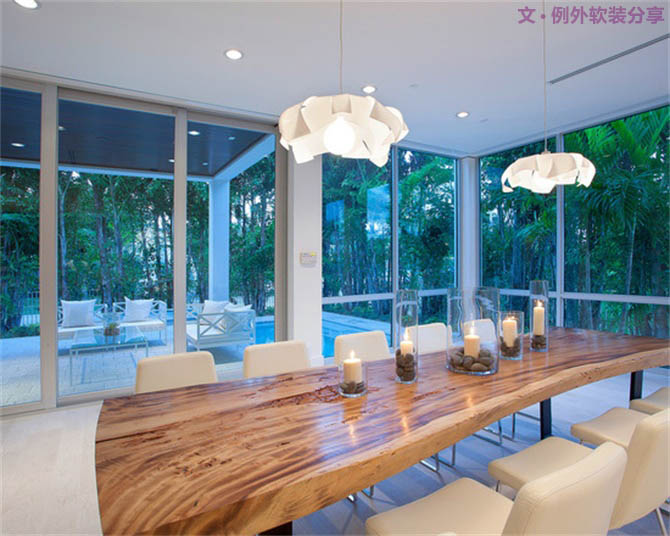 這些自家餐廳設(shè)計(jì)美得讓你窒息！-別墅設(shè)計(jì),軟裝設(shè)計(jì),室內(nèi)設(shè)計(jì),豪宅設(shè)計(jì),深圳例外軟裝設(shè)計(jì)公司