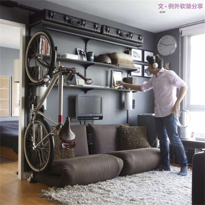 冬季不騎的自行車這么做，裝飾出行兩不誤-別墅設(shè)計,軟裝設(shè)計,室內(nèi)設(shè)計,豪宅設(shè)計,深圳例外軟裝設(shè)計公司