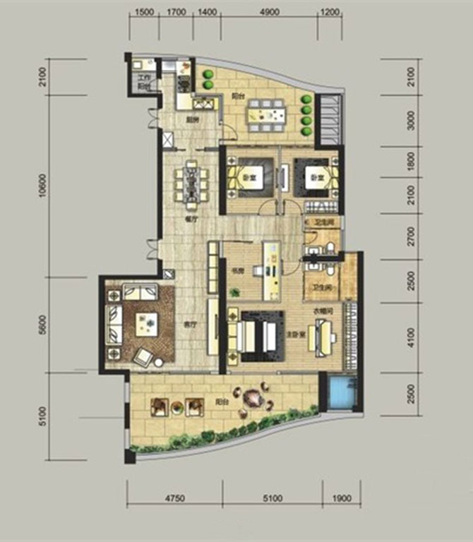 深中潤君臨海域·臻璽別墅室內(nèi)設計動態(tài)-別墅設計,軟裝設計,室內(nèi)設計,豪宅設計,深圳例外軟裝設計公司
