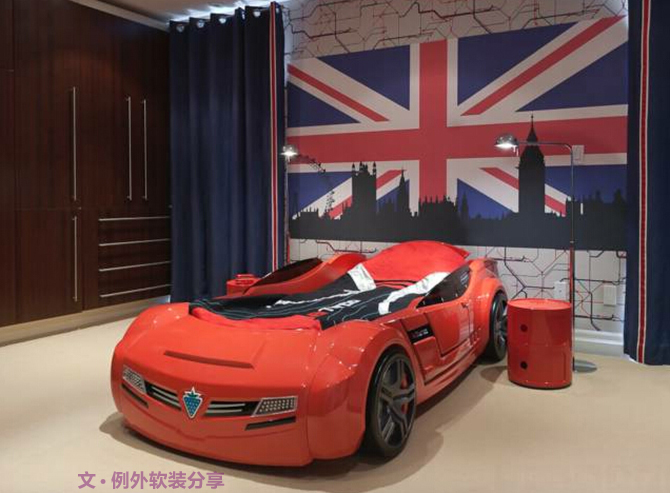 室內(nèi)設(shè)計(jì)師一任性，豪車也成裝飾品-別墅設(shè)計(jì)_軟裝設(shè)計(jì)_室內(nèi)設(shè)計(jì)_豪宅設(shè)計(jì)-深圳例外軟裝設(shè)計(jì)公司